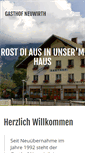 Mobile Screenshot of gasthof-neuwirth.at